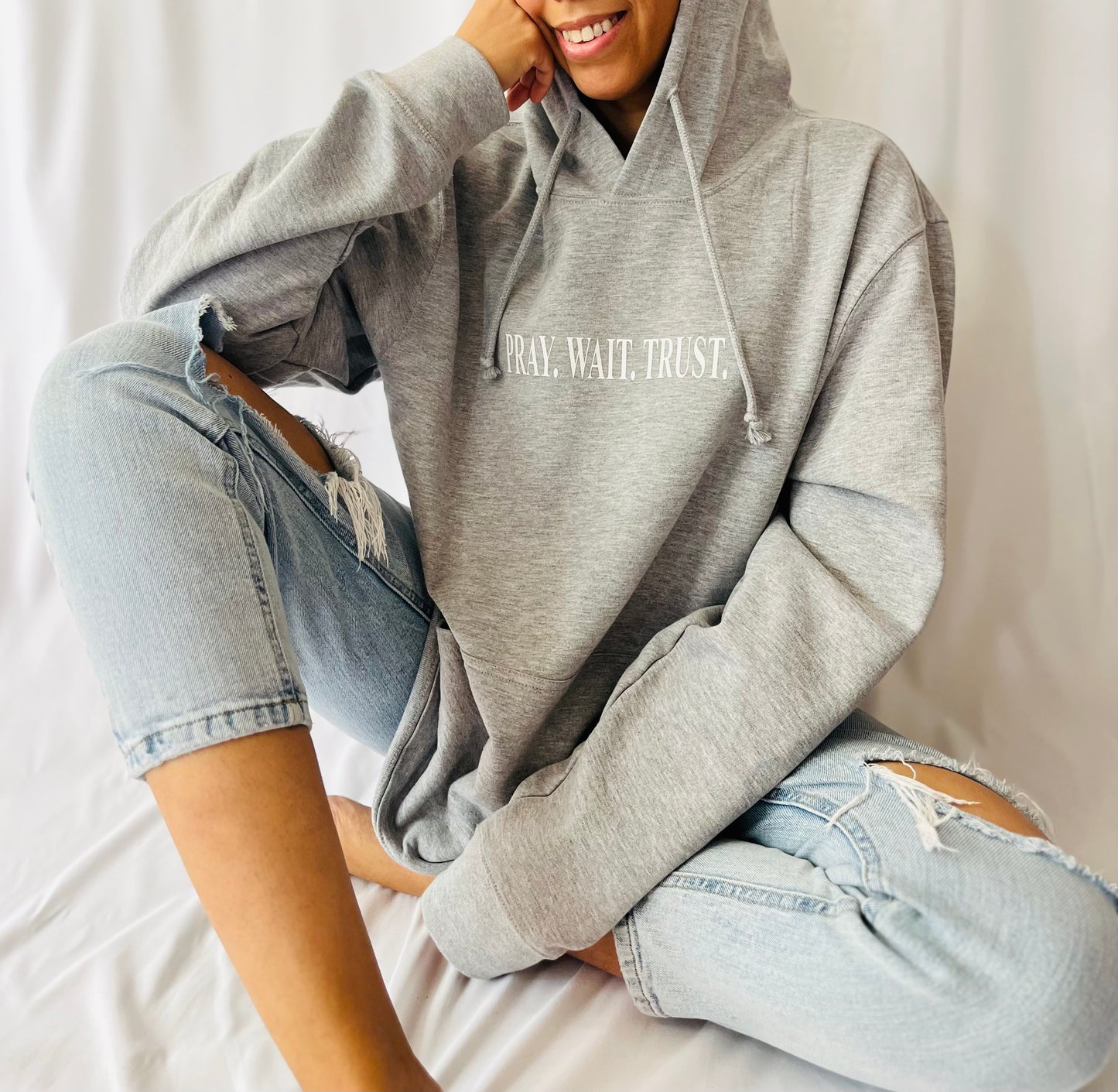 Pray Wait Trust Hoodie