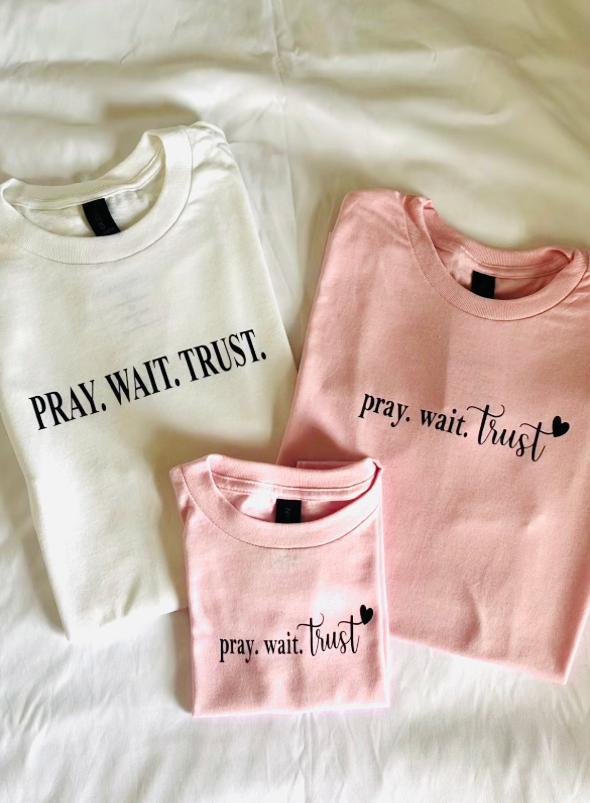 Pray Wait Trust Tee