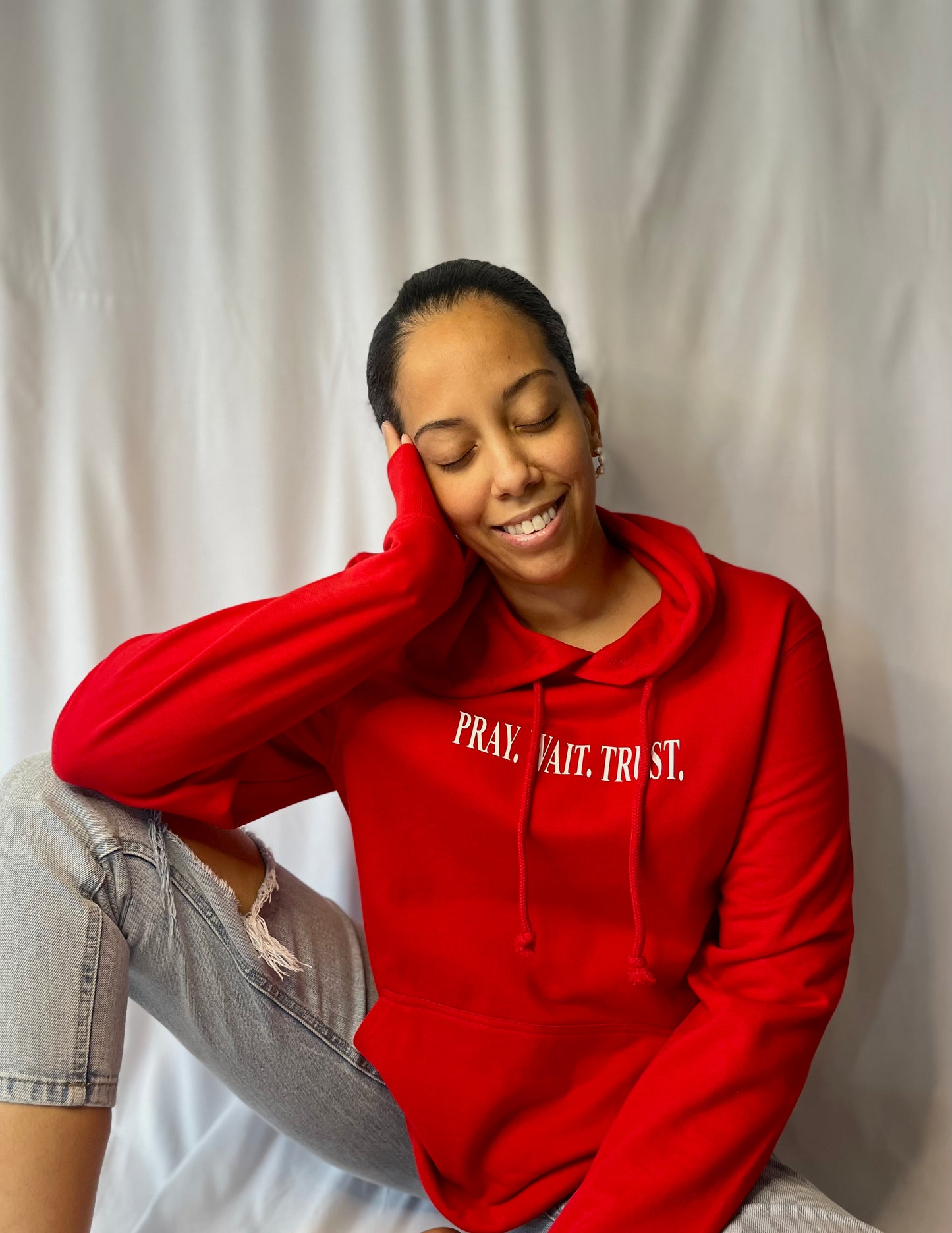 Pray Wait Trust Hoodie